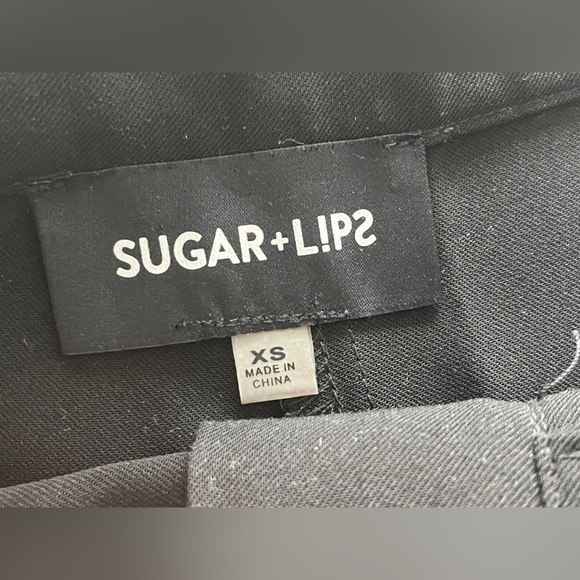 Sugar Lips Moroccan Pleated High waist ankle Pants Size XS - Picture 10 of 11